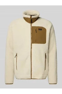 Kurtka z polaru z wyhaftowanym logo i kieszenią na piersi - Helly Hansen - Kurtki i kamizelki sportowe męskie - miniaturka - grafika 1