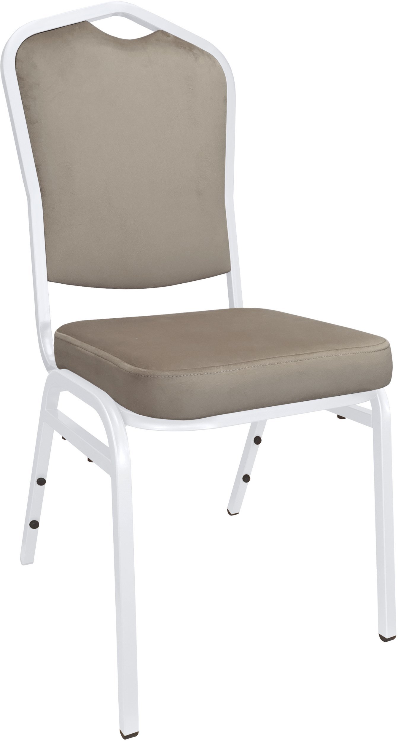 Krzesło Vega bankietowe konferencyjne stelaż biały MG09