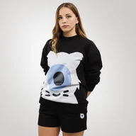 Bluzy damskie - Karl Lagerfeld Bluza damska Karl Lagerfeld - miniaturka - grafika 1