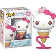 Figurki dla dzieci - Funko POP Hello Kitty 104 Hello Kitty as Ice Cream Cone Special Edition - miniaturka - grafika 1