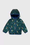 Kurtki i płaszcze dla chłopców - Guess kurtka dziecięca kolor zielony - miniaturka - grafika 1