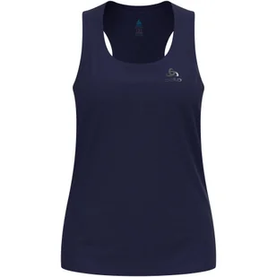 Koszulka bez rękawów damska Odlo ZEROWEIGHT CHILL-TEC Tank crew neck - Koszulki sportowe damskie - miniaturka - grafika 1