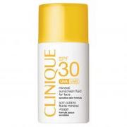 Balsamy i kremy do opalania - Clinique Mineral Sunscreen SPF 30 Face emulsja do opalania 30 ml - miniaturka - grafika 1