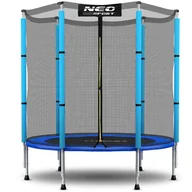 Trampoliny - Trampolina ogrodowa Neo-Sport NS-04Z200F dla dzieci 140 cm 4,5ft - miniaturka - grafika 1