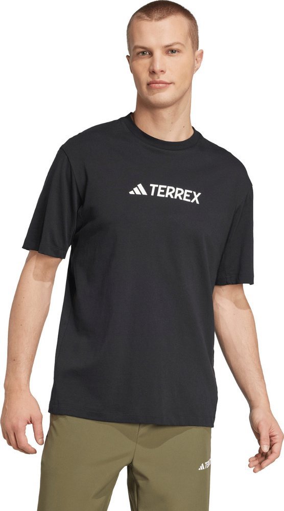 Koszulka męska adidas Terrex Classic Logo czarna JF9143 XS