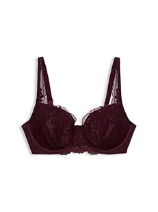 ESPRIT Bodywear Seasonal Lace RCS Underwire BC Bra biustonosz formowany w kolorze bordowym, 70 E - Biustonosze - miniaturka - grafika 1