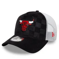 Czapki damskie - Czapka z daszkiem New Era Chicago Bulls Tonal Check 60595264 Czarny - miniaturka - grafika 1