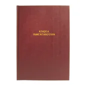 Druki akcydensowe - Michalczyk&Prokop DRK122K Druk Księga Inwentarzowa A4 715-B (płótno) - miniaturka - grafika 1