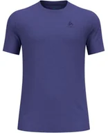 Bielizna sportowa męska - Bielizna termoaktywna z krótkim rękawem Odlo BL TOP crew neck l/s MERINO 160 roz. M Niebieska - miniaturka - grafika 1