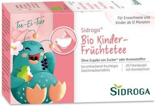 Sidroga Organiczna herbata owocowa dla dzieci w torebkach 20 kapsułek - Herbata - miniaturka - grafika 1