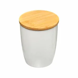 Słoik ceramiczny z bambusową pokrywką Seramik 0,85l - Pojemniki kuchenne - miniaturka - grafika 1