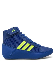 adidas Buty bokserskie HVC BD7637 Niebieski - Kimona, stroje i obuwie - miniaturka - grafika 1