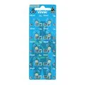 Baterie i akcesoria - 10 x bateria srebrowa mini Vinnic 379 / SR521SW / SR63 - miniaturka - grafika 1