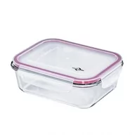 Pojemniki kuchenne - Kuchenprofi Pojemnik na żywność Lunch box szkło/tworzywo sztuczne 20,5 x 15,5 x 6,5 cm 1,1 l KU-1001753520 - miniaturka - grafika 1