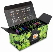 Herbata - Zestaw Herbat 20 Sztuk Green Touch W Pudełku, Ekspozytorze - miniaturka - grafika 1