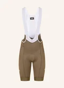 Spodnie rowerowe - Pas Normal Studios Spodenki Kolarskie Mechanism Bibs Z Szelkami I Wyściełaną Wkładką gruen - miniaturka - grafika 1