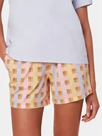 Piżamy damskie - Triumph Szorty piżamowe Mix & Match 10218280 Kolorowy Relaxed Fit - miniaturka - grafika 1
