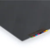 Pokrycia dachowe - Szkło z polistyrenu 4 mm gładka grafitowa 50 x 125 cm Robelit - miniaturka - grafika 1