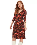 Sukienki - Joe Browns Damska jesienna sukienka mini z kwiatowym dekoltem z przodu, wielokolorowa, 18, multi, 44 - miniaturka - grafika 1