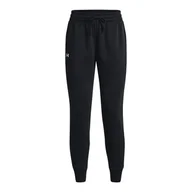 Spodnie damskie - Damskie Spodnie UNDER ARMOUR UA RIVAL FLEECE JOGGER 1379438-001 – Czarny - miniaturka - grafika 1
