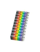 Kable komputerowe i do monitorów - Oznaczniki kabli 0-9 na kable o śr. 4-5.5mm czarne - miniaturka - grafika 1