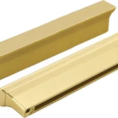 Zawiasy, okucia i inne akcesoria - 20 sztuk złotych uchwytów do szafek kuchennych i łazienkowych, 128 mm od środka do środka - miniaturka - grafika 1