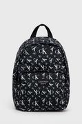 Plecaki szkolne i tornistry - Calvin Klein Jeans plecak dziecięcy kolor czarny duży wzorzysty - miniaturka - grafika 1