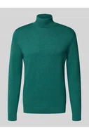Swetry męskie - Golf o kroju regular fit z czystej bawełny - Tom Tailor - miniaturka - grafika 1