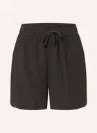 Spodenki damskie - Only Szorty Muślinowe schwarz - miniaturka - grafika 1