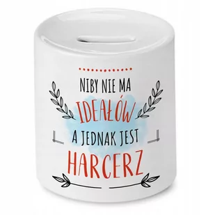 Skarbonka Dla Harcerza na Urodziny na Prezent z Nadrukiem ze Zdjęciem - Skarbonki - miniaturka - grafika 1