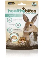 Przysmaki dla gryzoni - VETIQ Przysmaki dla gryzoni zęby Healthy Bites Dental for Small Animals 30g - miniaturka - grafika 1