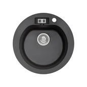 Zlewozmywaki - Zlewozmywak granitowy Malibu 10 Axis - miniaturka - grafika 1