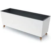 Donice - Donica PROSPERPLAST Urbi Case (77 x 23.5 x 30 cm) Biały - miniaturka - grafika 1