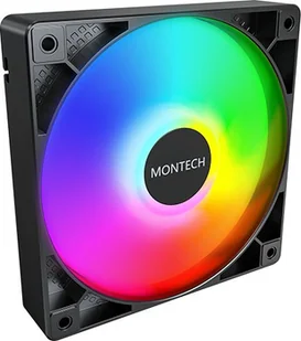 Montech GF120 PWM ARGB Lüfter - 120mm, schwarz - Wentylatory komputerowe - miniaturka - grafika 1