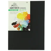 Podobrazia, bloki, papiery - Podobrazie malarskie, czarne, 30x40 cm - miniaturka - grafika 1