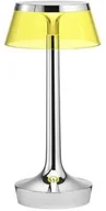 Lampy stojące - Flos - Bon Jour Unplugged Lampa Stołowa Chrom/Żółta Flos - miniaturka - grafika 1