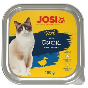 Karma dla kota JOSICAT Pasztet z Kaczką 100 g - Mokra karma dla kotów - miniaturka - grafika 1