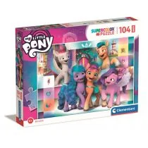 Clementoni Puzzle 104 Maxi Super Kolor My Little Pony - - Puzzle - miniaturka - grafika 2