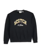 Bluzy męskie - Scotch & Soda Bluza w kolorze czarnym - miniaturka - grafika 1
