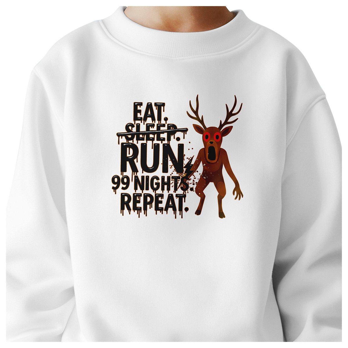 BLUZA DZIECIĘCA 99 NOCY W LESIE ROBLOX DLA CHŁOPCA DZIEWCZYNKI 104