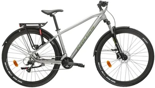 Rower górski KROSS HEXAGON 4.0 EQ 29 XXL(21") SZARY/ZIELONY POŁYSK - Rowery - miniaturka - grafika 1