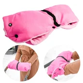 Akcesoria do wózków - Mufka Na Ręce Ocieplana Zimowa Rękawica Na Sanki Polar Uniwersalna Na Wózek - miniaturka - grafika 1