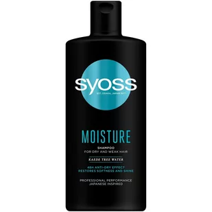 Syoss szampon do włosów suchych 440ml - Szampony dla mężczyzn - miniaturka - grafika 1