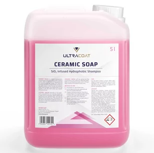 Ultracoat Ceramic Soap - Silnie hydrofobowy szampon do mycia samochodu 5L - Kosmetyki samochodowe - miniaturka - grafika 1