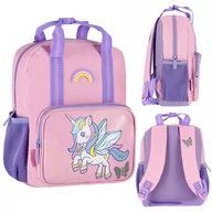 Plecaki szkolne i tornistry - Unicorn plecak przedszkolny dla dziewczynki 26x23x9cm - miniaturka - grafika 1