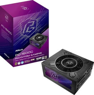 Zasilacz ASRock PHANTOM GAMING 1600W 80 Plus Gold (90-UXP160-GFEAAB) - Zasilacze komputerowe - miniaturka - grafika 1