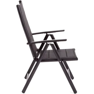 Meble ogrodowe aluminiowe Ibiza 185 cm Black / Black 8+1 - Meble ogrodowe - miniaturka - grafika 6