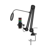 Mikrofony komputerowe - Aqirys Galileo Przewodowy Czarny - miniaturka - grafika 1