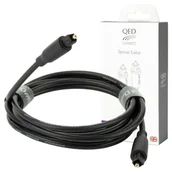 Kable - QED QE8177 Connect Optical Cable - Kabel optyczny Toslink - 3m 3m ✦ SALON ✦ ZAPYTAJ O RABAT ✦ RATY 30x0% - miniaturka - grafika 1