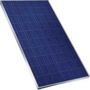 Zestawy solarne - Zestaw zasilania 110W do kampera, łódki, działka - SZTYWNY panel + regulator + kable - miniaturka - grafika 1